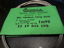 CÂBLE  " INDECA " 1M90 EN INOX NEUF POUR VÉLOS VTT / VTC SHIMANO... 