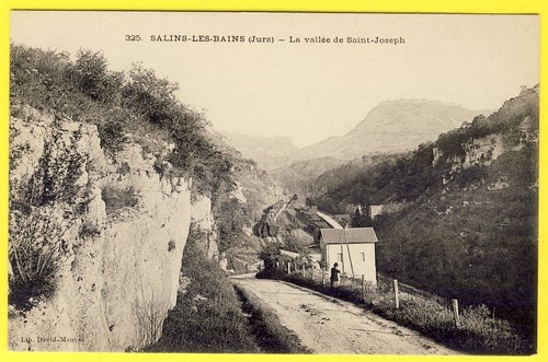 Cpa salins les bains - -,