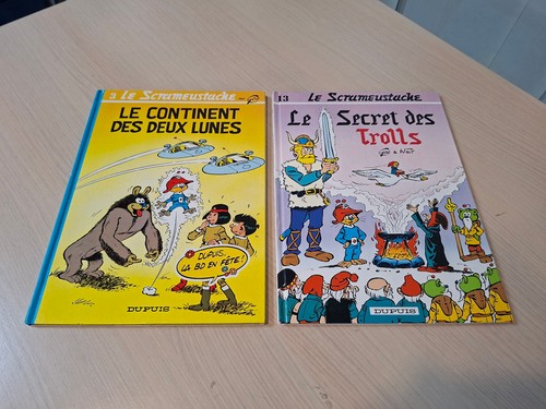 Lot bds scrameustache - bds,