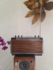 Transistor Poste Radio RARE BOIS SCHNEIDER SR 70 SR70 Fonctionnel Tuner