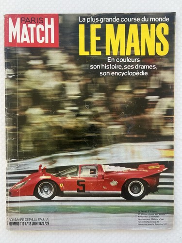 Paris match 1101 - paris, 1970