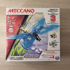 Meccano - Insectes - 3 Modèles - 72 Pièces - Scellé