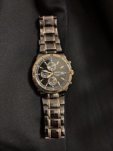 Seiko quartz alarm chronograph - seiko,
