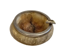 Cendrier en onyx vintage des années 1970s de France