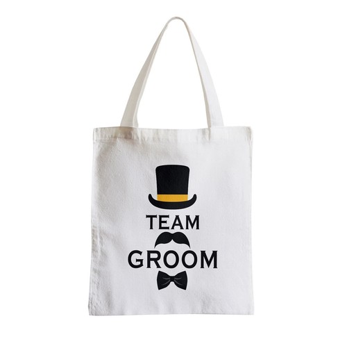 Sac tissu team groom - tissu,