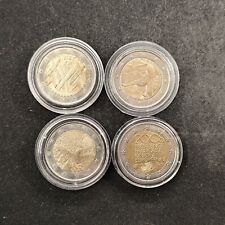 LOT 4 PIECES 2 EUROS COMMEMORATIVES FRANCE REF17428J