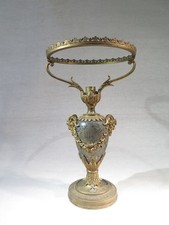 ANCIENNE LAMPE CASSOLETTE EN