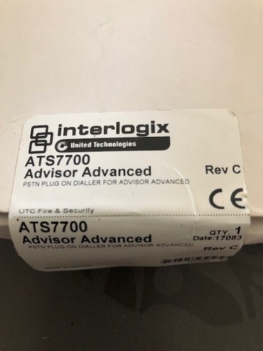 Ats7700 aritech interlogix - ats7700,