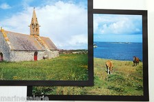 Cheval chevaux chapelle breton Bretagne décoration 2 mini poster photo 44cm neuf