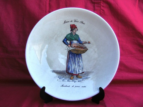 Assiette metiers vieux - assiette,