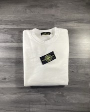 pull stone island Blanc