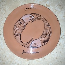 Jean MARAIS assiette Poisson