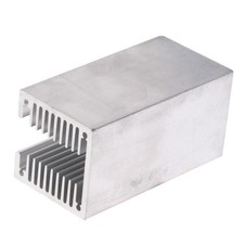 aluminium u fente dissipateur