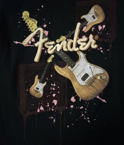 Fender guitar shirt girls - fender, t-shirt