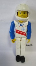 Lego tech003a Figurine Technic Helmet 8660 Arctic Rescue 8620 Snow Scooter - B13
