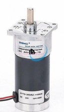 1PCS Permanent Magnet Motor Reversing  ZGB42FEE Reducer 24V DC 70RPM