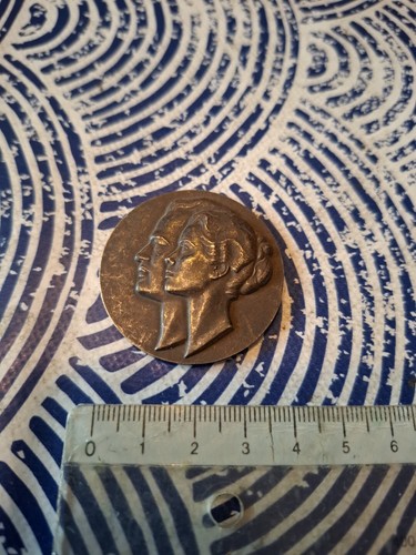Medaille monaco mariage 1956 - medaille,