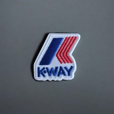 Patch,logo,écusson, K-WAY Brodé Thermocollan 3cmX3cm