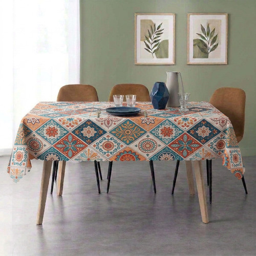 Nappe rectangulaire toile - en,