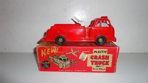 Wyandotte plastic crash truck - plastic,