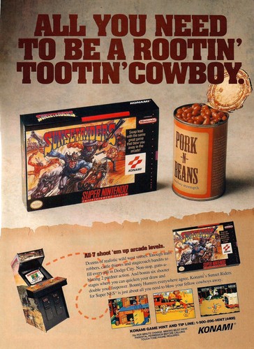 Vintage 1994 sunset riders - vintage,
