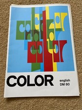 Livre d'instructions pour machine à tricoter Duomatic Color