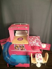 Barbie Dream Camper Van RV Maison Mobile Avec Piscine Et 2ème Étage