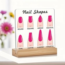 Présentoir à ongles en forme