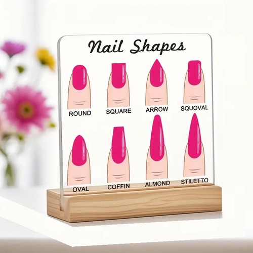 Présentoir ongles forme - à,