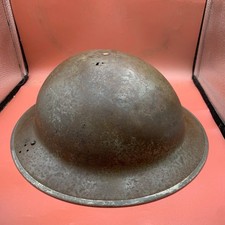 Original WW2 Britannique Maison Protection / Civile Casque & Doublure Ensemble