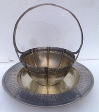 Sucrier métal argenté - métal,