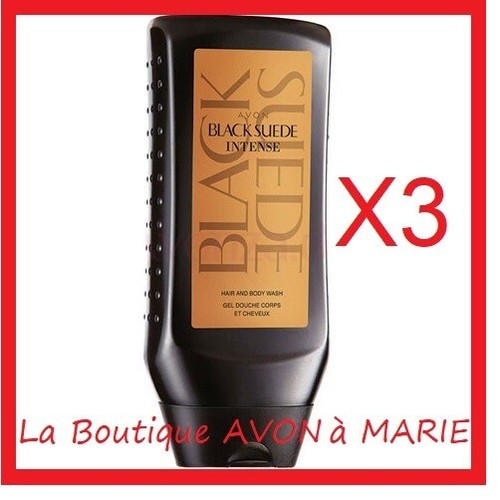 Black suede intense gel - 3x,