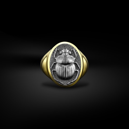 Bague chevalière homme