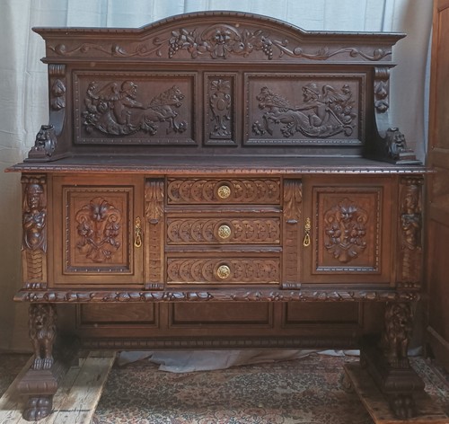Buffet renaissance italienne - buffet,
