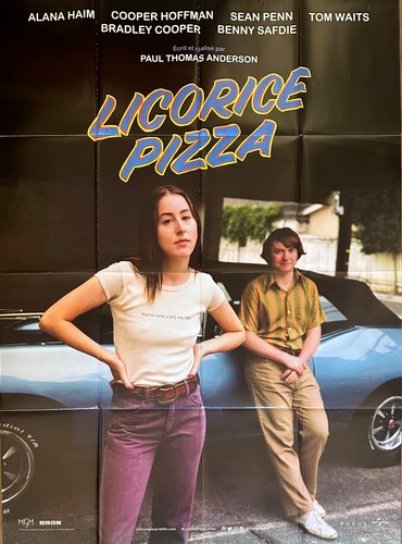 Affiche cinéma licorice - licorice, pizza