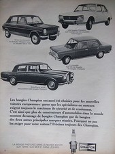 PUBLICITÉ 1968 BOUGIES
