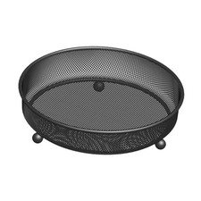 Mangeoire à oiseaux en fer forgé, idéale pour décorer un jardin ou une