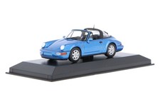 MAXICHAMPS, PORSCHE 911 (964) Targa 1991 Bleu métallique, échelle 1/43, MXC94...