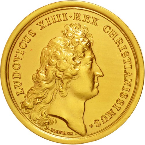 France medal louis xiv - medal,,