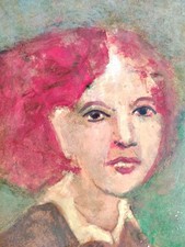 Belle Peinture Femme Chevelure