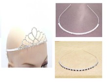 ¤¤ DIADEME TIARE SERRE TETE elfique STRASS mariage soirée MISS prix TOP NEUF !!