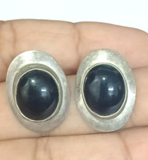 Naturel Onyx Noir Ovale Clou