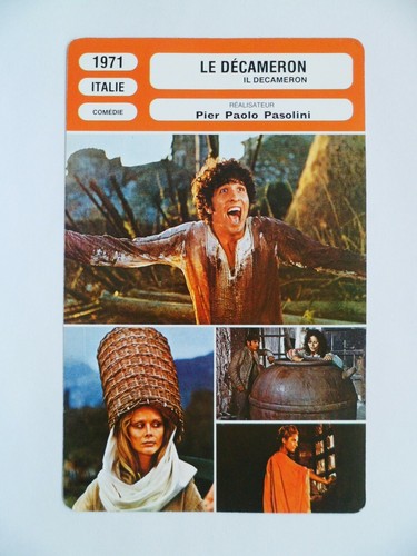 Carte fiche cinema 1971 - fiche,