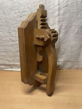 Ancien Tire Bouchon Murale En