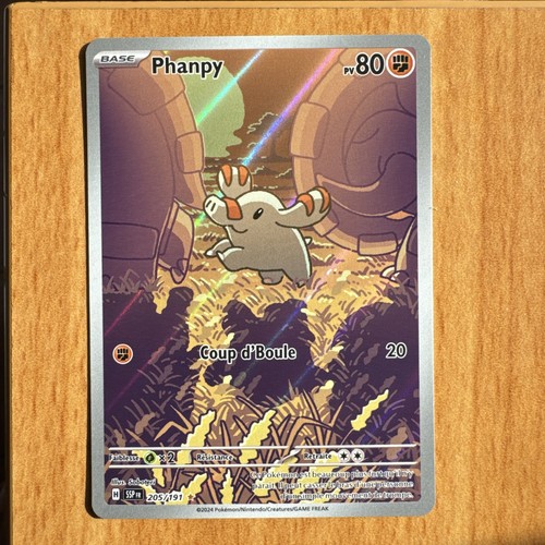 Phanpy 205 191 carte - 205/191, ar