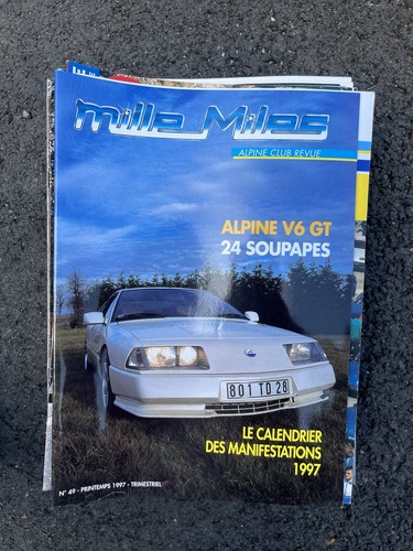 Magazine mille milles - milles, alpine