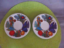 2 SOUCOUPES SOUS TASSES  15.5