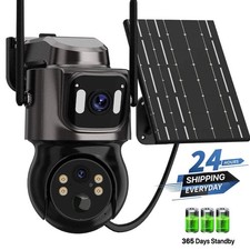 4K 8MP Wireless Solar Camera