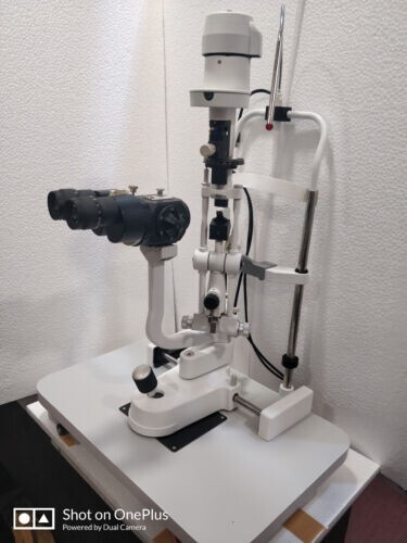 Biomicroscope étapes lampe - étapes,