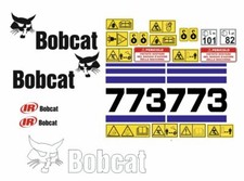 Bobcat 773 Stickers Adhésifs Kit Complet